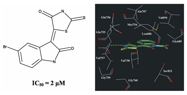 ASK1 inhibitor 2-thioxo-thiazolidine