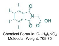 4567-Tetraiodo-13-dioxo-2-isoindolineacetic_acid