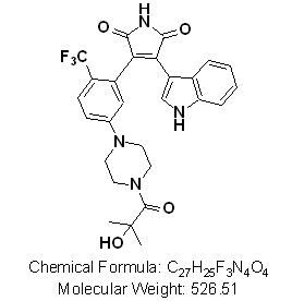 Potent JAK3 inhibitor which also inhibits GSK-3β, PKCα and PKCθ (TCS 21311)