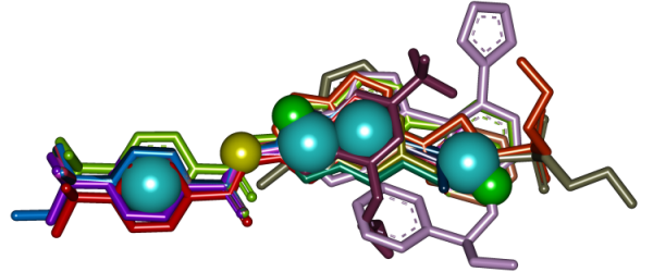 Pharmacophore model of ASK1 inhibitors