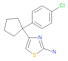 BACE-1 inhibitor, IC50 = 38 µM